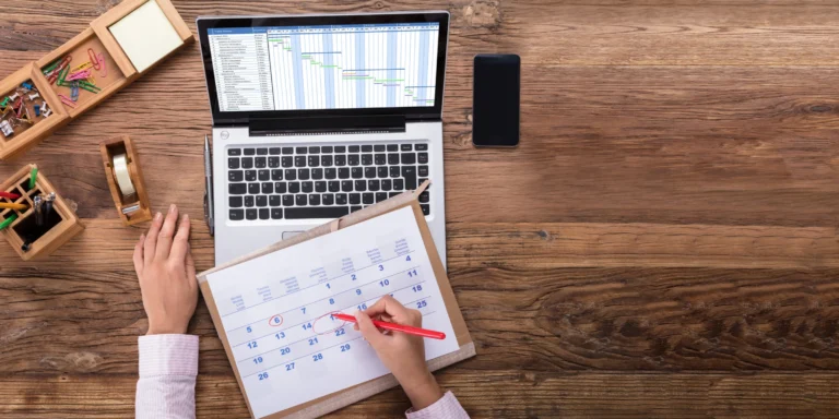 man working and setting dates - What Is Appointment Setting