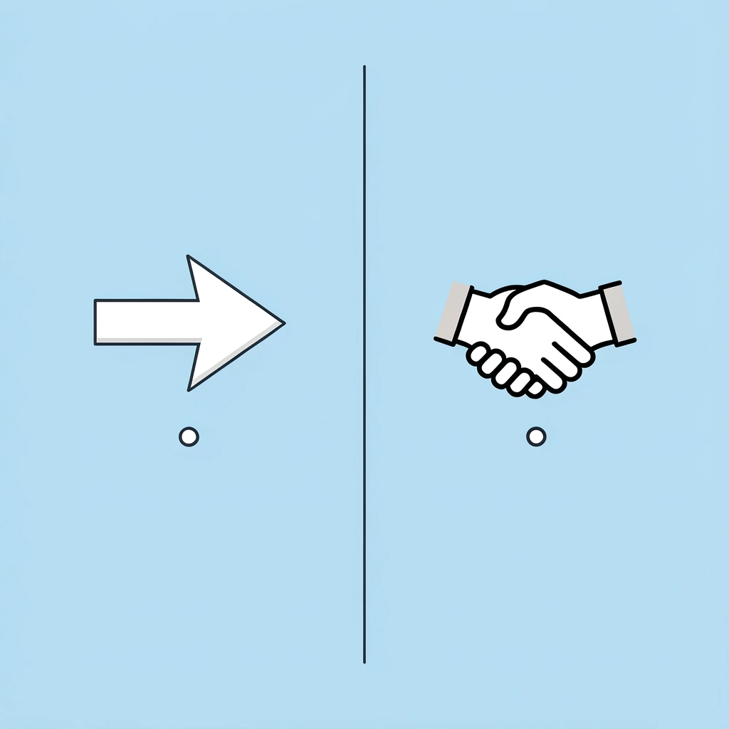 Two-column comparison showing traditional cold calling approach on left versus professional appointment setting service on right
