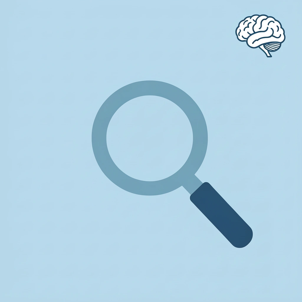 Magnifying glass focusing on objection to reveal underlying prospect needs