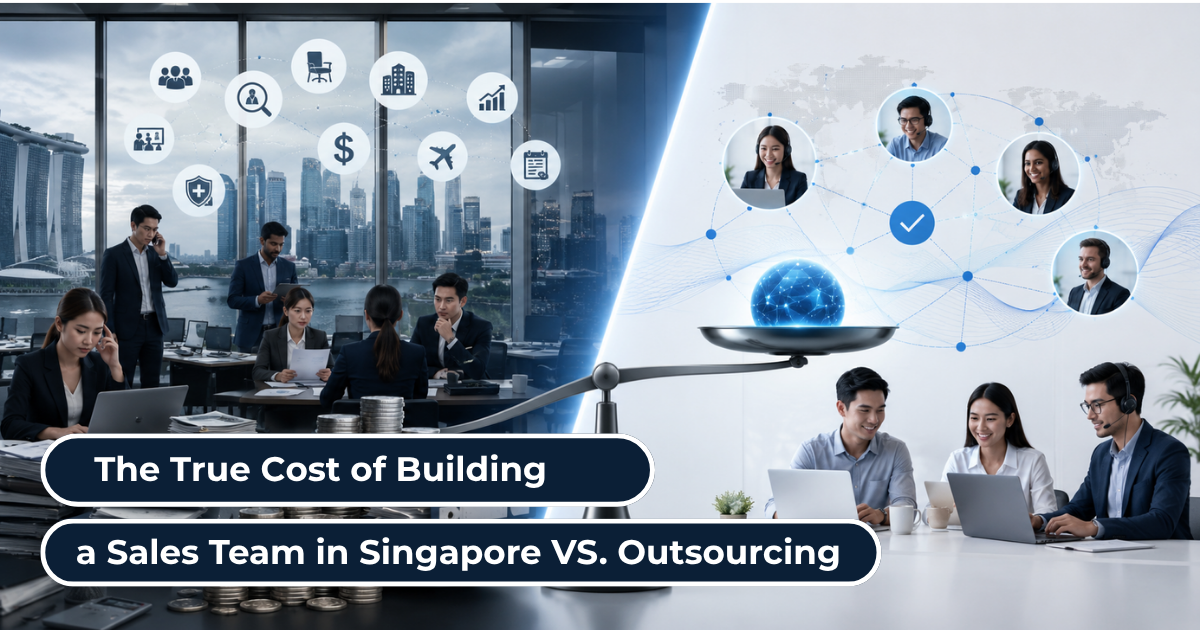 The Cost of Building a Sales Team in Singapore vs. Outsourcing