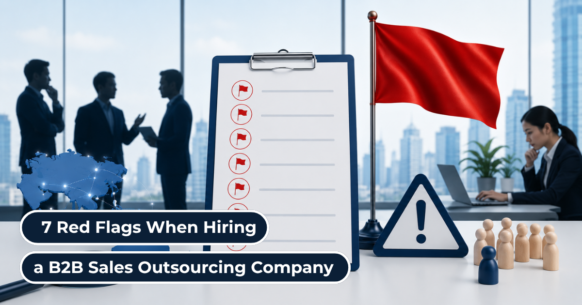 7 Red Flags When Hiring a B2B Sales Outsourcing Company