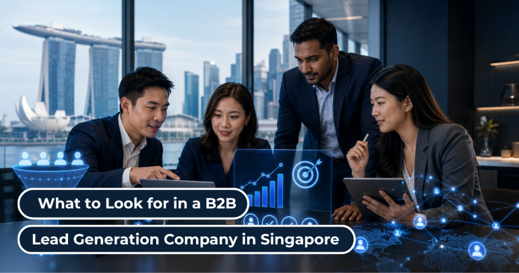 A practical scorecard for selecting a B2B lead generation company in Singapore.