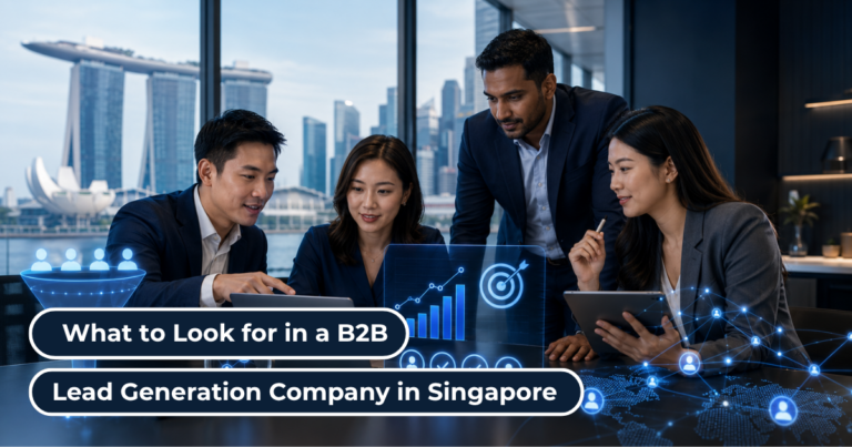 A practical scorecard for selecting a B2B lead generation company in Singapore.