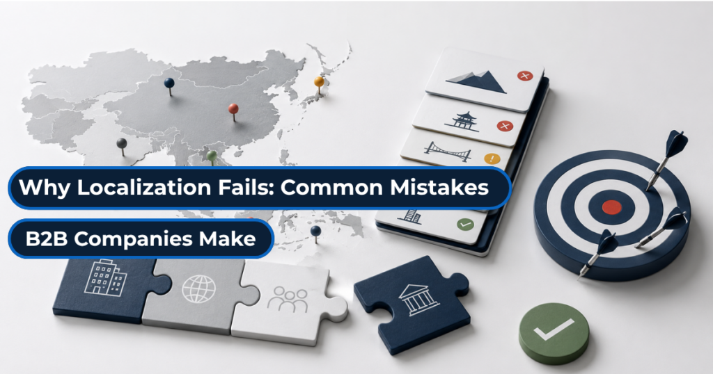 Why Localization Fails: Common Mistakes B2B Companies Make in Asia
