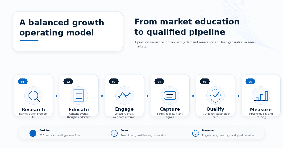 A Balanced B2B Growth Operating Model