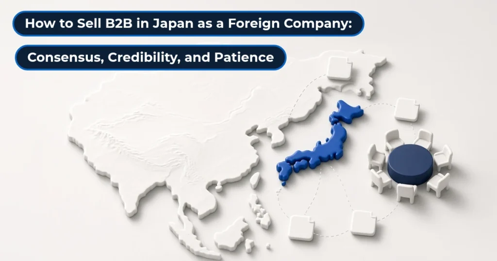 B2B sales in Japan for foreign companies: consensus, credibility, and patience