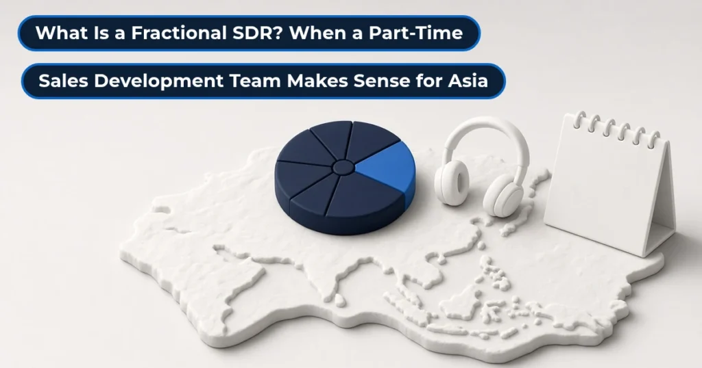 Fractional SDR in Asia: when a part-time sales development team makes sense