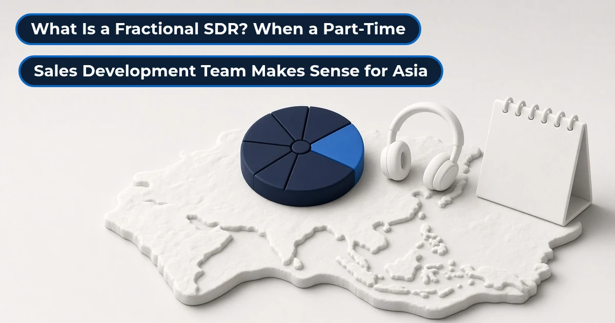 Fractional SDR in Asia: when a part-time sales development team makes sense